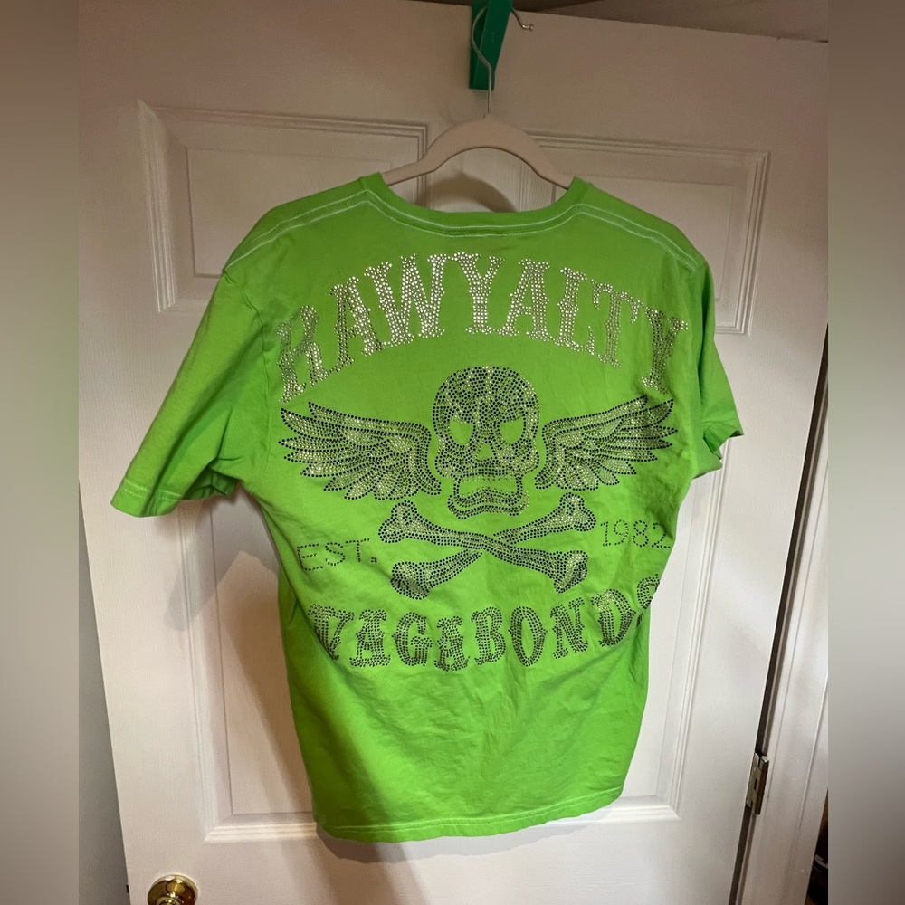 Men’s Rawyalty couture short sleeve shirt size L